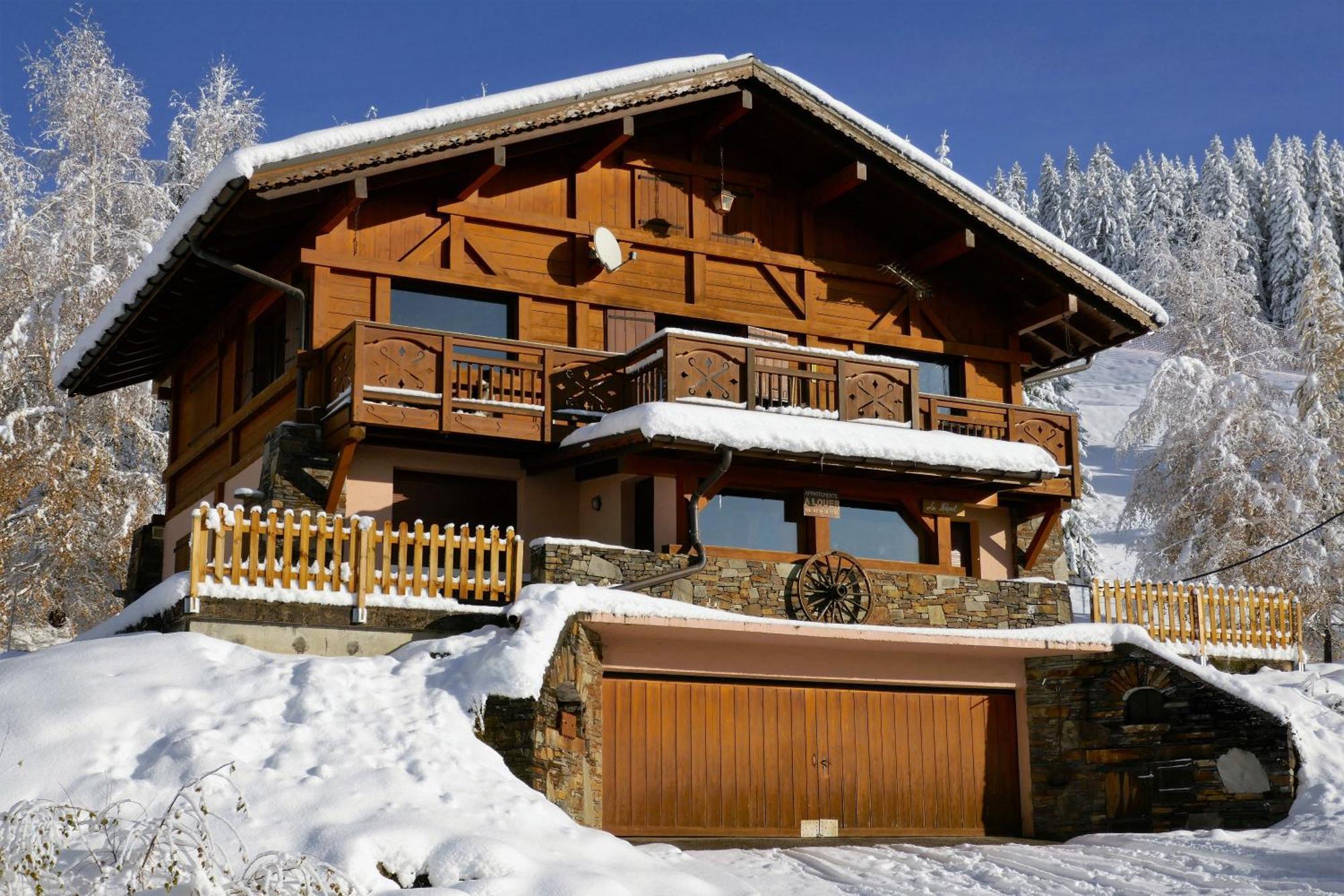 Les Saisies Cote Legette Appartement Dans Chalet Le Nepal Eksteriør billede